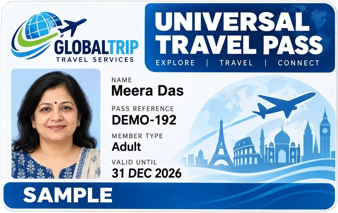 Universal Travel Pass Card Printing